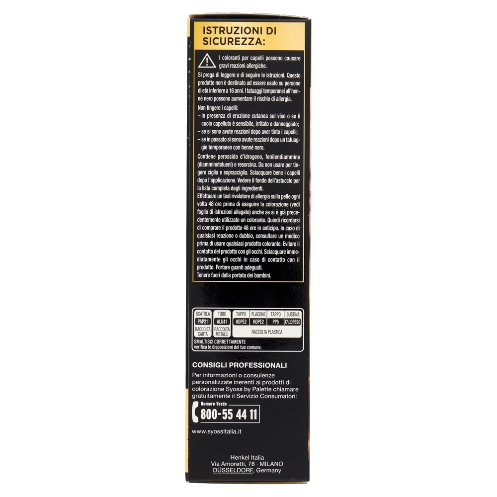 Syoss By Palette oleo intense Biondo Nocciola 6-80
